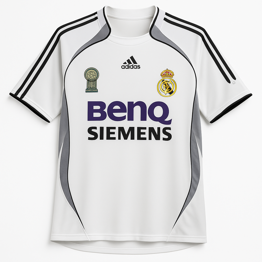 Real Madrid 06/07 Home Jersey