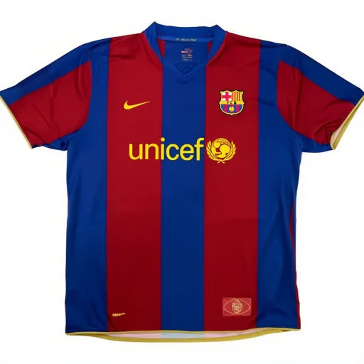 2007 Barcelona Home Retro Jersey